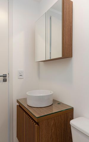 Apartamento para alugar com 36m², 2 quartos e sem vaga Apartamento para alugar com 36m², 2 quartos e sem vagaBanheiro