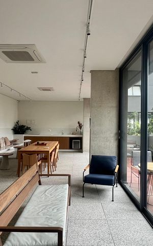 Studio à venda com 28m², 1 quarto e sem vaga Studio à venda com 28m², 1 quarto e sem vagaCoworking