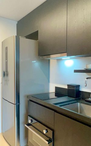 Studio à venda com 28m², 1 quarto e sem vaga Studio à venda com 28m², 1 quarto e sem vagaCozinha