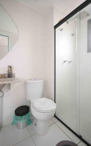 Apartamento para alugar com 73m², 2 quartos e 1 vaga Apartamento para alugar com 73m², 2 quartos e 1 vagaBanheiro da Suite 02