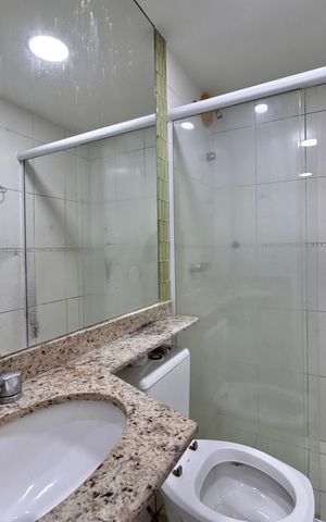 Apartamento à venda com 86m², 2 quartos e 2 vagas Apartamento à venda com 86m², 2 quartos e 2 vagasBanheiro Social