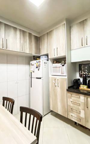Casa de condomínio à venda com 74m², 2 quartos e 1 vaga Casa de condomínio à venda com 74m², 2 quartos e 1 vagaCozinha