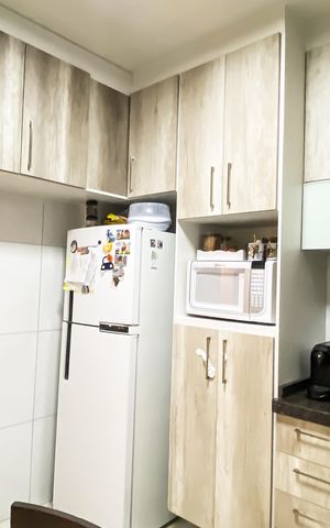 Casa de condomínio à venda com 74m², 2 quartos e 1 vaga Casa de condomínio à venda com 74m², 2 quartos e 1 vagaCozinha