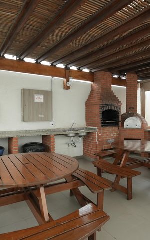 Apartamento à venda com 84m², 3 quartos e 2 vagasÁrea comum - Churrasqueira