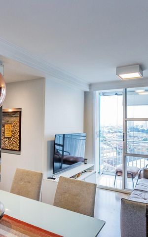 Apartamento à venda com 47m², 2 quartos e 1 vaga Apartamento à venda com 47m², 2 quartos e 1 vagaSala
