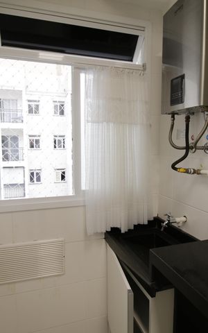 Apartamento à venda com 55m², 2 quartos e 1 vagaCozinha