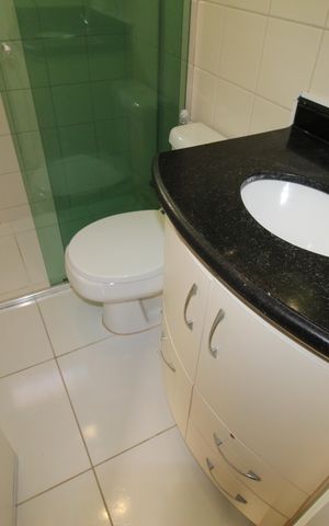 Apartamento para alugar com 72m², 3 quartos e 2 vagasBanheiro da Suíte