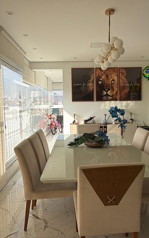 Apartamento à venda com 119m², 3 quartos e 2 vagas Apartamento à venda com 119m², 3 quartos e 2 vagasSacada