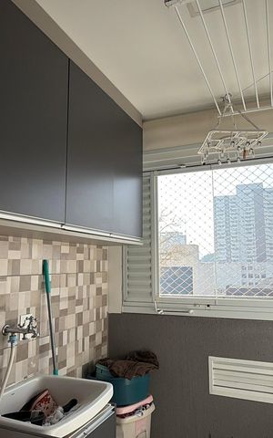 Apartamento à venda com 119m², 3 quartos e 2 vagas Apartamento à venda com 119m², 3 quartos e 2 vagasÁrea de Serviço