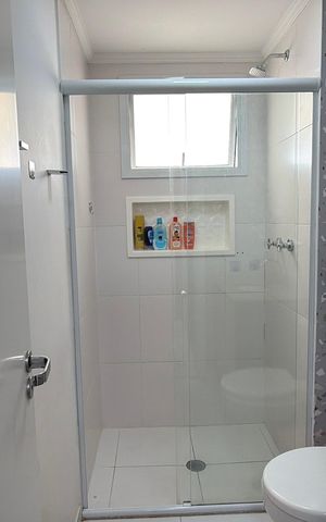 Apartamento à venda com 119m², 3 quartos e 2 vagas Apartamento à venda com 119m², 3 quartos e 2 vagasBanheiro da Suíte 3