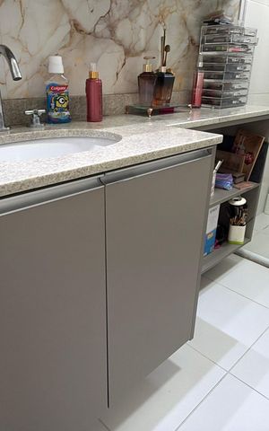 Apartamento à venda com 119m², 3 quartos e 2 vagas Apartamento à venda com 119m², 3 quartos e 2 vagasBanheiro da Suíte