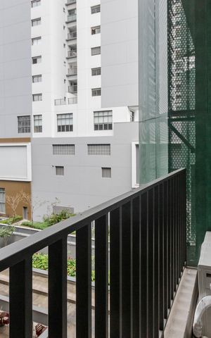 Studio para alugar com 33m², 1 quarto e sem vaga Studio para alugar com 33m², 1 quarto e sem vagaVaranda