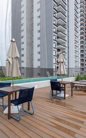 Studio para alugar com 33m², 1 quarto e sem vaga Studio para alugar com 33m², 1 quarto e sem vagaPiscina