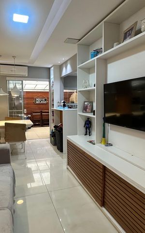 Casa de condomínio à venda com 85m², 3 quartos e 2 vagas Casa de condomínio à venda com 85m², 3 quartos e 2 vagasSala