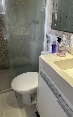 Casa de condomínio à venda com 85m², 3 quartos e 2 vagas Casa de condomínio à venda com 85m², 3 quartos e 2 vagasBanheiro do Quarto 1
