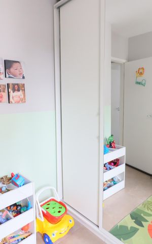 Apartamento à venda com 57m², 2 quartos e 1 vagaQuarto 2
