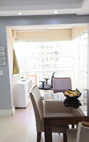 Apartamento à venda com 57m², 2 quartos e 1 vagaSala
