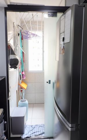 Apartamento à venda com 57m², 2 quartos e 1 vagaCozinha e Área de Serviço
