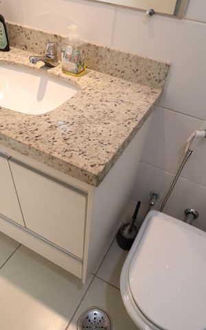 Apartamento para alugar com 89m², 3 quartos e 2 vagasBanheiro Social