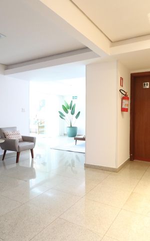 Apartamento para alugar com 89m², 3 quartos e 2 vagasHall social