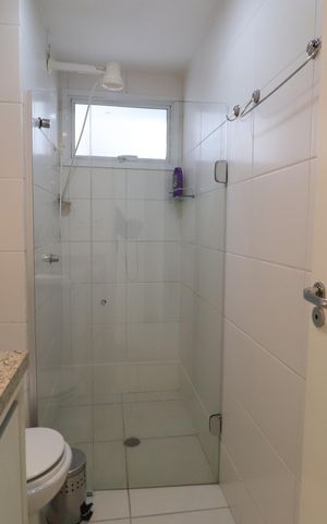 Apartamento para alugar com 89m², 3 quartos e 2 vagasBanheiro Social