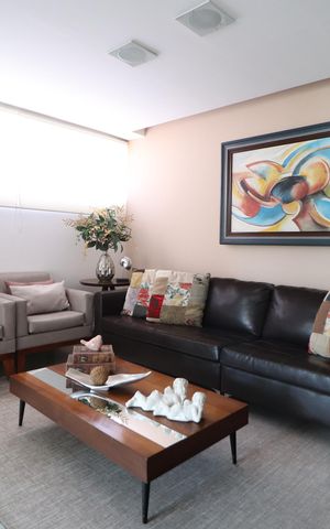 Apartamento para alugar com 89m², 3 quartos e 2 vagasHall social