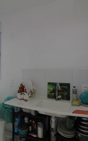 Apartamento para alugar com 69m², 2 quartos e 1 vagaCozinha e Área de Serviço