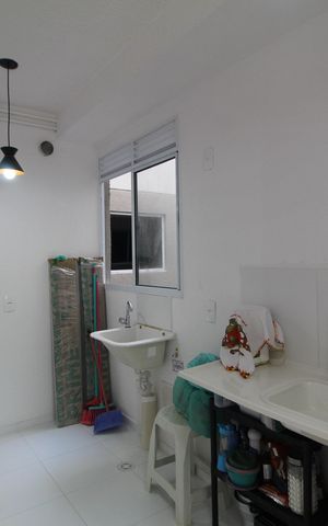 Apartamento para alugar com 69m², 2 quartos e 1 vagaCozinha e Área de Serviço