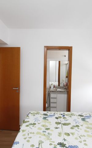 Apartamento à venda com 83m², 3 quartos e 2 vagasQuarto 1 - Suíte