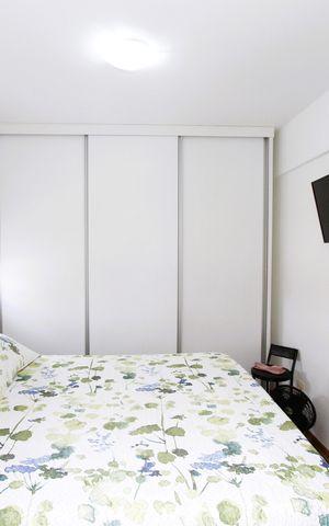 Apartamento à venda com 83m², 3 quartos e 2 vagasQuarto 1 - Suíte
