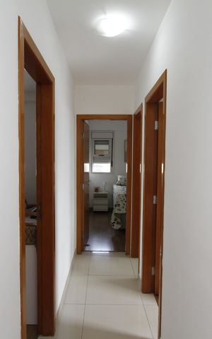 Apartamento à venda com 83m², 3 quartos e 2 vagasCorredor