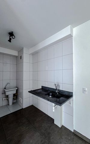 Apartamento à venda com 38m², 2 quartos e 1 vaga Apartamento à venda com 38m², 2 quartos e 1 vagaCozinha e Área de Serviço