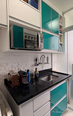 Apartamento à venda com 50m², 2 quartos e 1 vagaCozinha