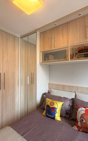 Apartamento à venda com 50m², 2 quartos e 1 vagaQuarto 1