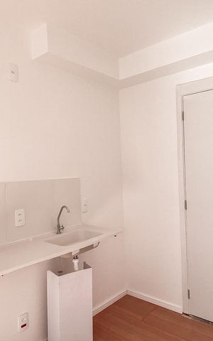 Studio para alugar com 17m², 1 quarto e sem vaga Studio para alugar com 17m², 1 quarto e sem vagaSala/cozinha