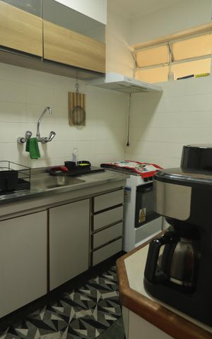 Apartamento à venda com 35m², 1 quarto e 1 vagaCozinha