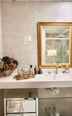 Apartamento para alugar com 140m², 3 quartos e 2 vagasBanheiro 