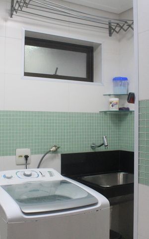 Apartamento à venda com 155m², 3 quartos e 2 vagasÁrea de Serviço