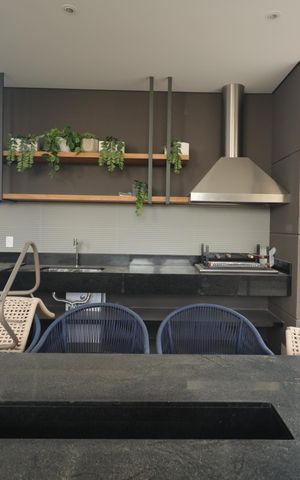 Apartamento para alugar com 24m², 1 quarto e sem vagaÁrea comum - Churrasqueira