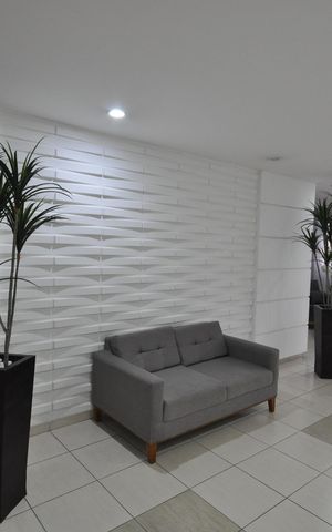 Apartamento para alugar com 78m², 3 quartos e 2 vagasHall social