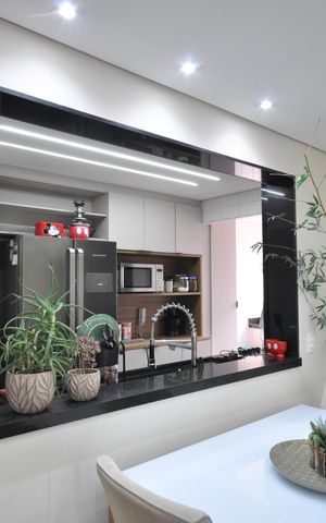 Apartamento para alugar com 78m², 3 quartos e 2 vagasCozinha