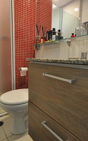 Apartamento para alugar com 78m², 3 quartos e 2 vagasBanheiro Social