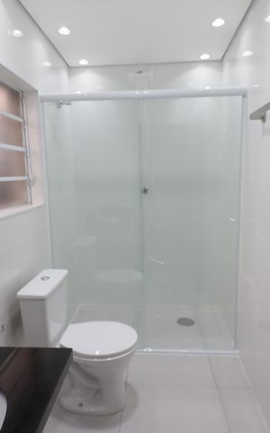 Casa para alugar com 130m², 3 quartos e 2 vagasBanheiro da Suíte 1