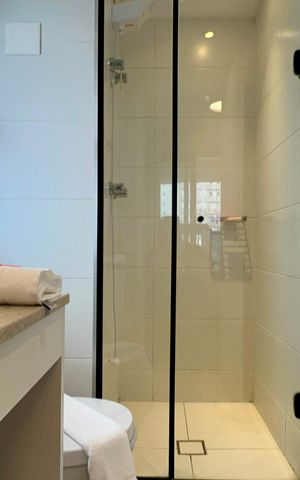 Studio à venda com 26m², 1 quarto e sem vaga Studio à venda com 26m², 1 quarto e sem vagaBanheiro