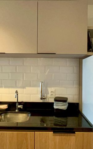 Studio à venda com 26m², 1 quarto e sem vaga Studio à venda com 26m², 1 quarto e sem vagaCozinha