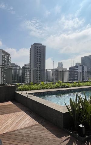Studio à venda com 26m², 1 quarto e sem vaga Studio à venda com 26m², 1 quarto e sem vagaPiscina