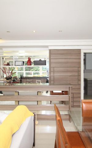 Apartamento para alugar com 147m², 3 quartos e 2 vagasSala
