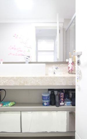Apartamento para alugar com 147m², 3 quartos e 2 vagasBanheiro da Suíte 2