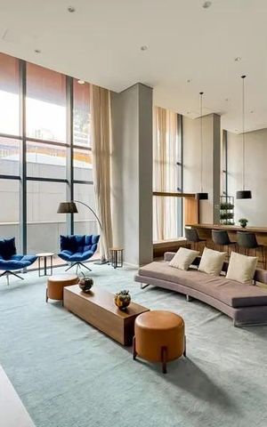 Studio à venda com 30m², 1 quarto e sem vaga Studio à venda com 30m², 1 quarto e sem vagaHall social