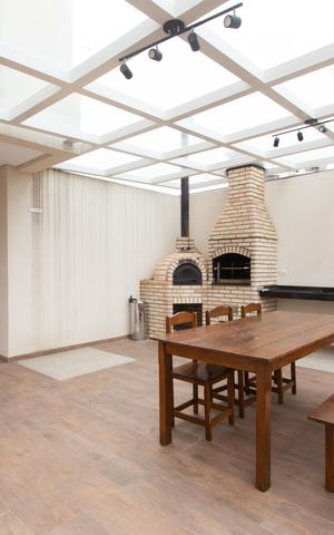 Apartamento à venda com 100m², 3 quartos e 2 vagas Apartamento à venda com 100m², 3 quartos e 2 vagasÁrea comum - Churrasqueira